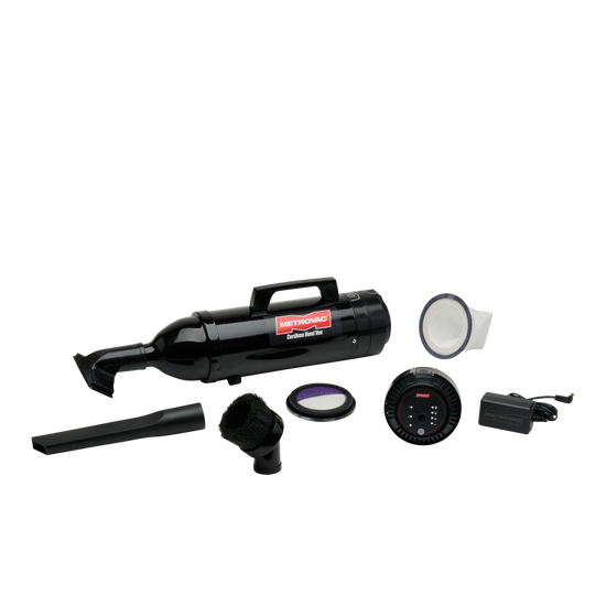 MetroVac Deluxe Cordless Hand Vac