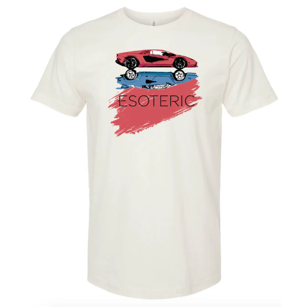 Esoteric UV Activated Countach Shirt