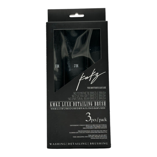 Kamikaze Collection KMKZ LUXE Detailing Brushes 3-Pack