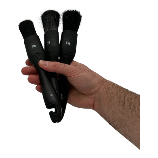 Kamikaze Collection KMKZ LUXE Detailing Brushes 3-Pack
