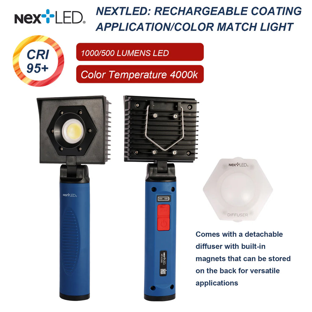 NextLED Professional Ceramic Coating Application Light with Diffuser