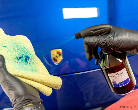 POLISHANGEL Carnauba Arts Colored Wax. Blue Xilion spray wax, perfect for all shades of blue!