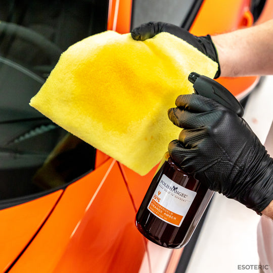 POLISHANGEL Carnauba Arts Colored Wax. Orange Amber spray wax, perfect for all shades of orange!