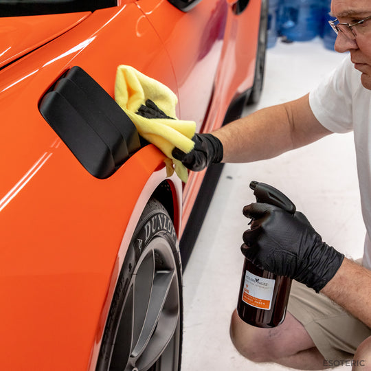 POLISHANGEL Carnauba Arts Colored Wax. Orange Amber spray wax, perfect for all shades of orange!