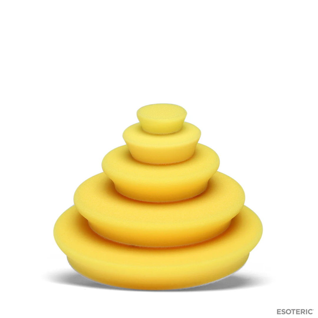 Rupes DA Yellow Polishing Pad Bulk Pack - Save 20% (5 Pads)