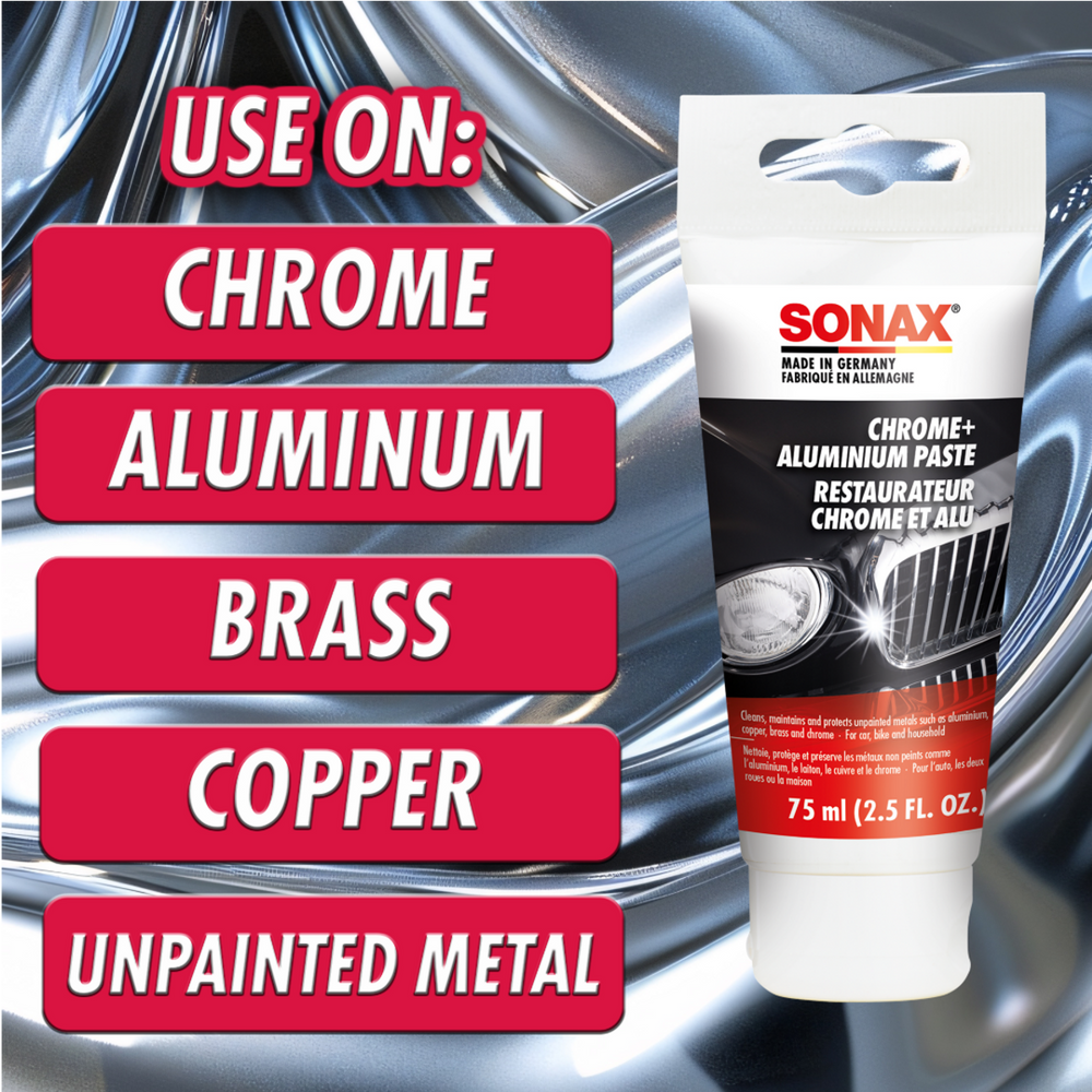 SONAX Chrome & Aluminum Paste