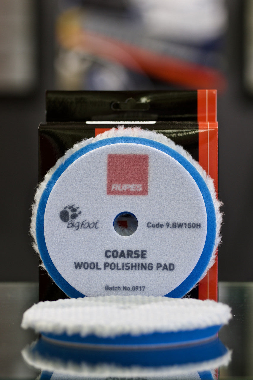 Rupes Coarse Blue Wool Compounding Pad