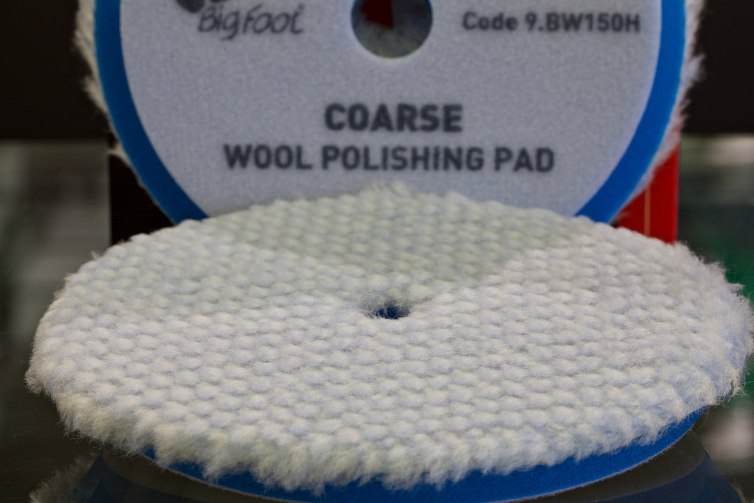 Rupes Coarse Blue Wool Compounding Pad