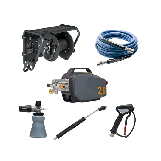 Active 2.0 Pressure Washer Complete Kit With MTM Accessories