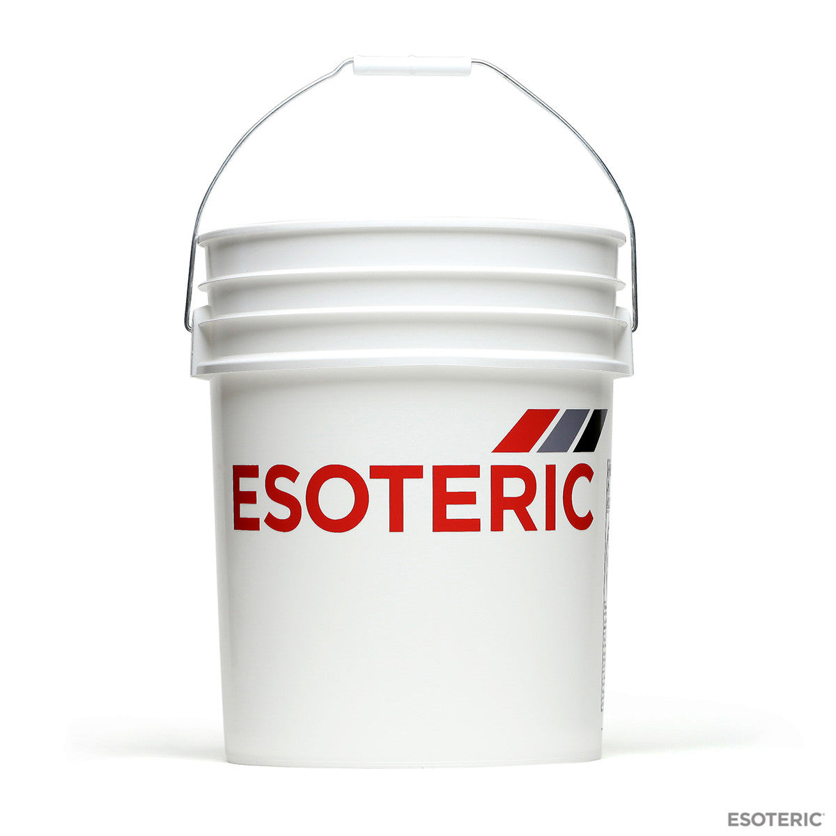 Esoteric 5 Gallon Wash Bucket. White