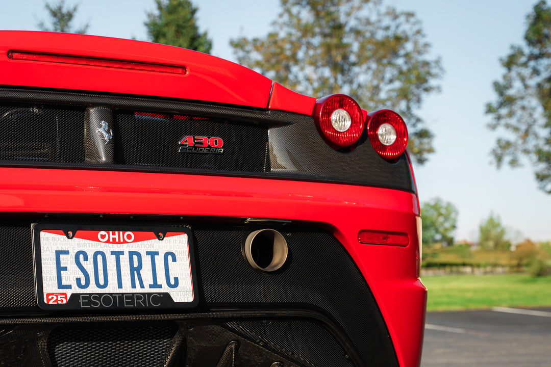 Esoteric Stainless License Plate Frame