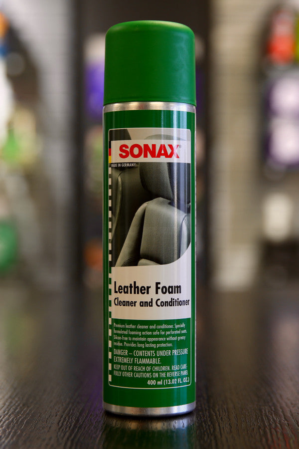 SONAX Leather Foam Cleaner and Conditioner