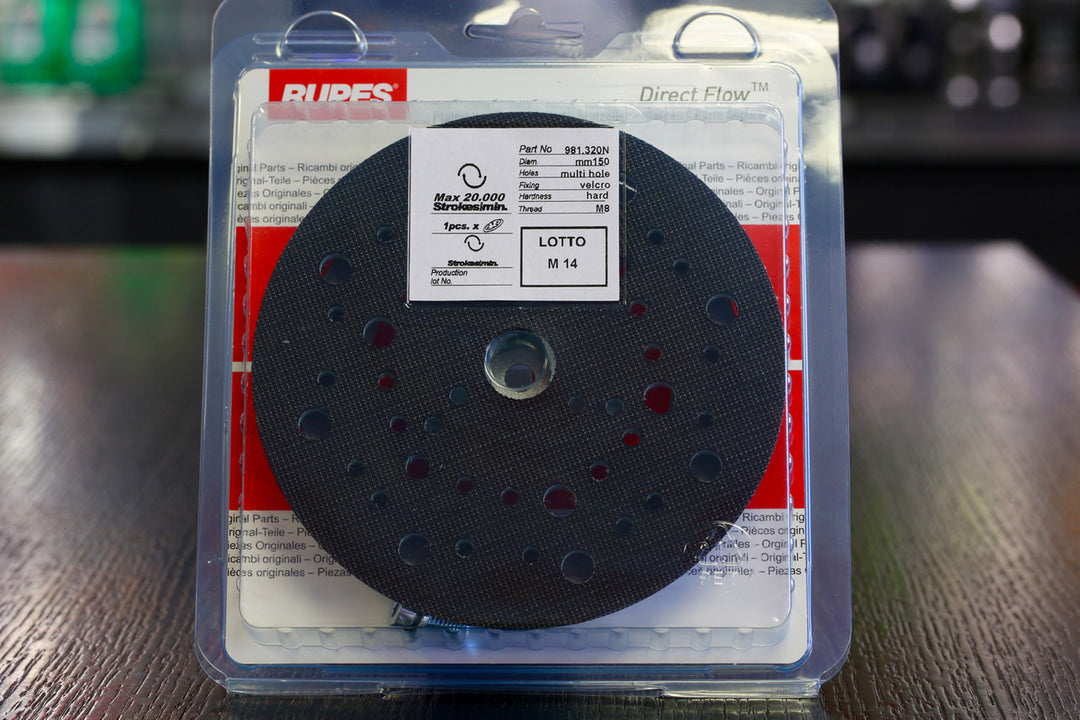 Rupes 6" replacement backing plate