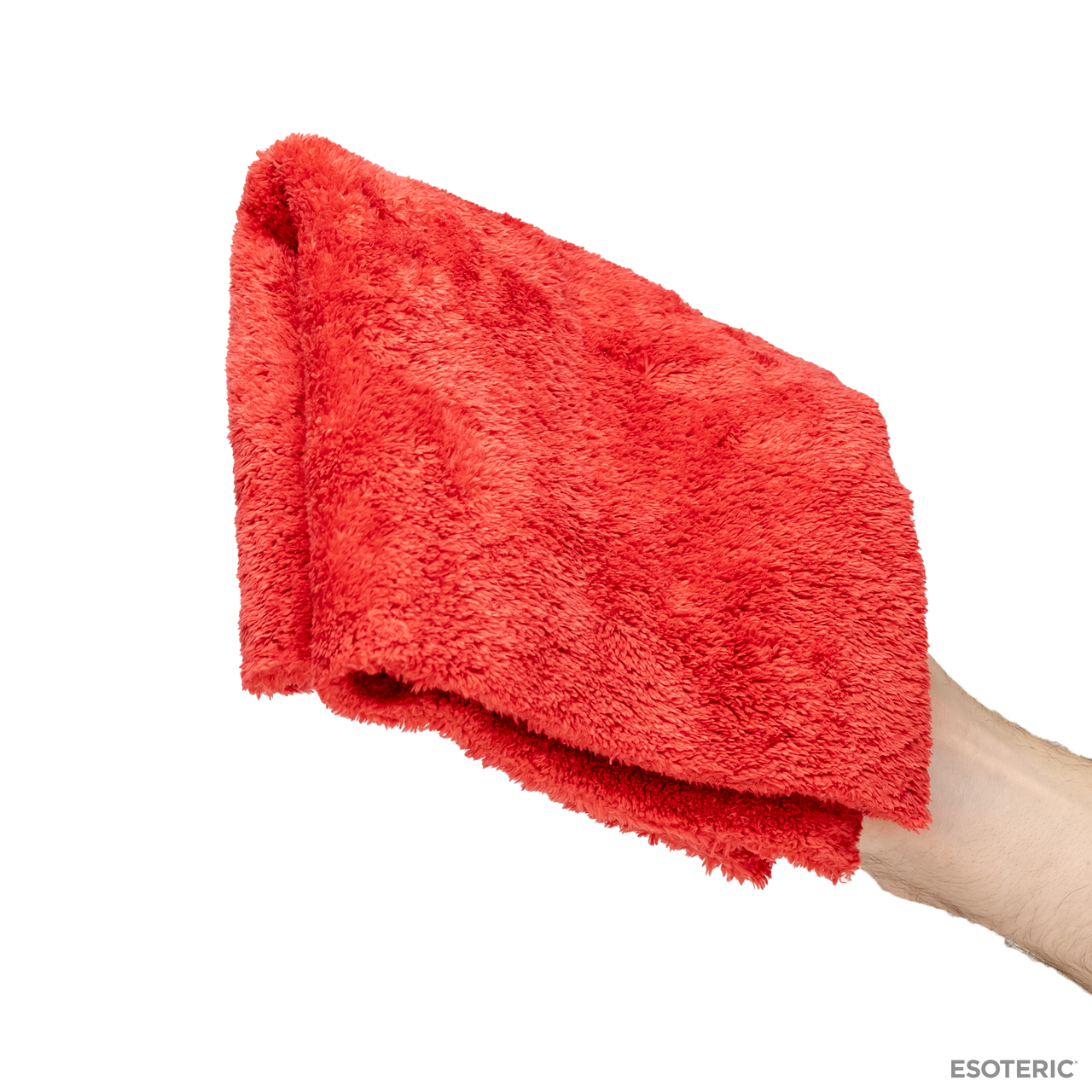 ESOTERIC Premium Microfiber Towel red 500 GSM detailing towel