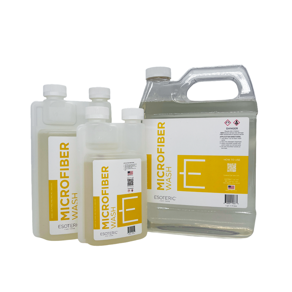 ESOTERIC Microfiber Wash Detergent for Cleaning Microfiber Towels and Pads