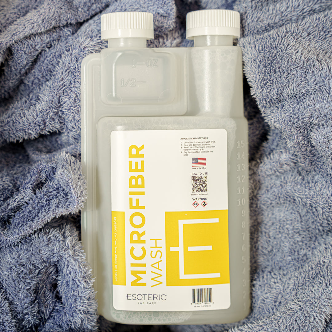 ESOTERIC Microfiber Wash Detergent for Cleaning Microfiber Towels and Pads