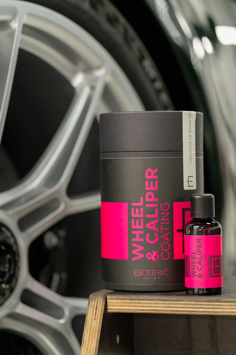 ESOTERIC Wheel & Caliper Ceramic Coating for High-Temperature Protection