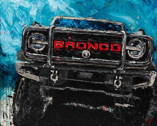 GW's Pony by Lyn Hiner Studios - Ford Bronco