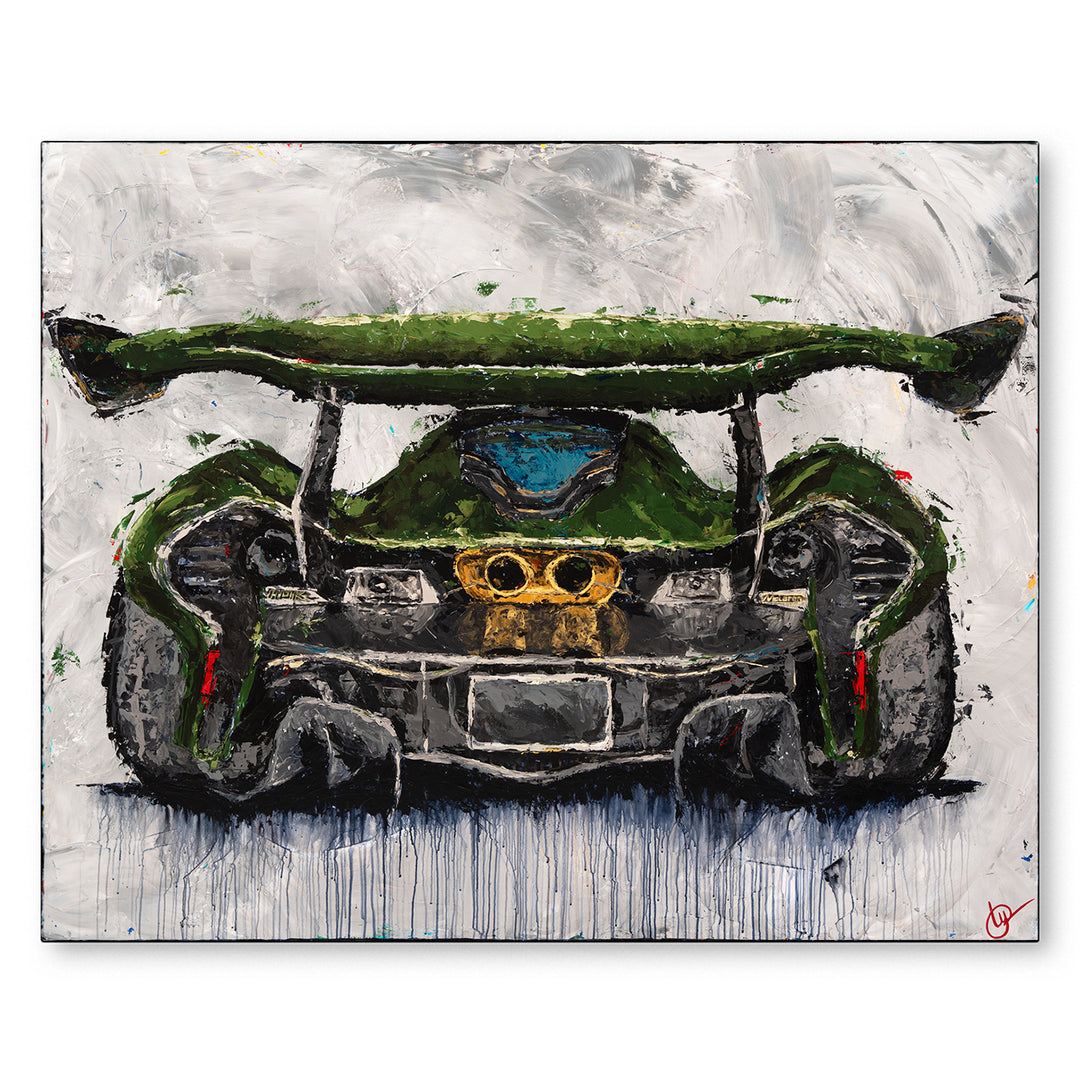 Green Dragon by Lyn Hiner Studios - McLaren P1 HDK