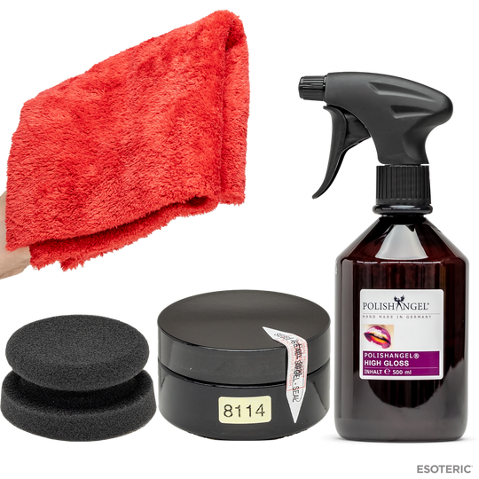 POLISHANGEL High Gloss Paste Wax & Spray Kit