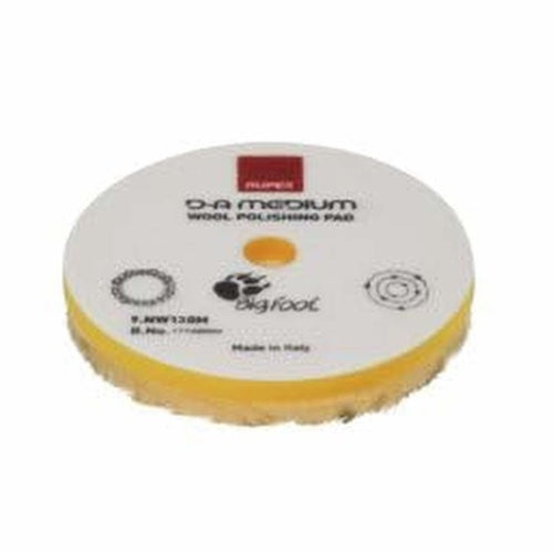Rupes Medium Yellow Wool Pad