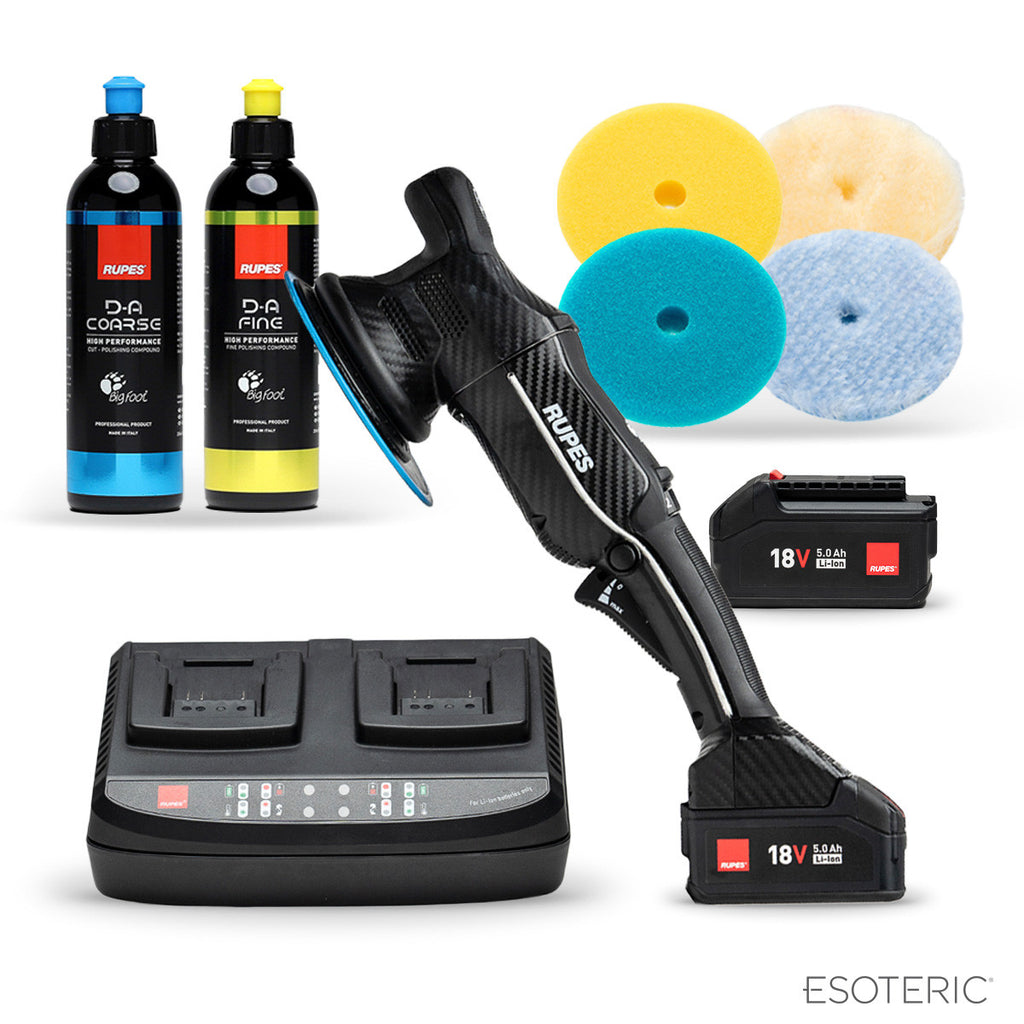 RUPES HLR21 Bigfoot iBrid Battery Powered Random Orbital Polisher