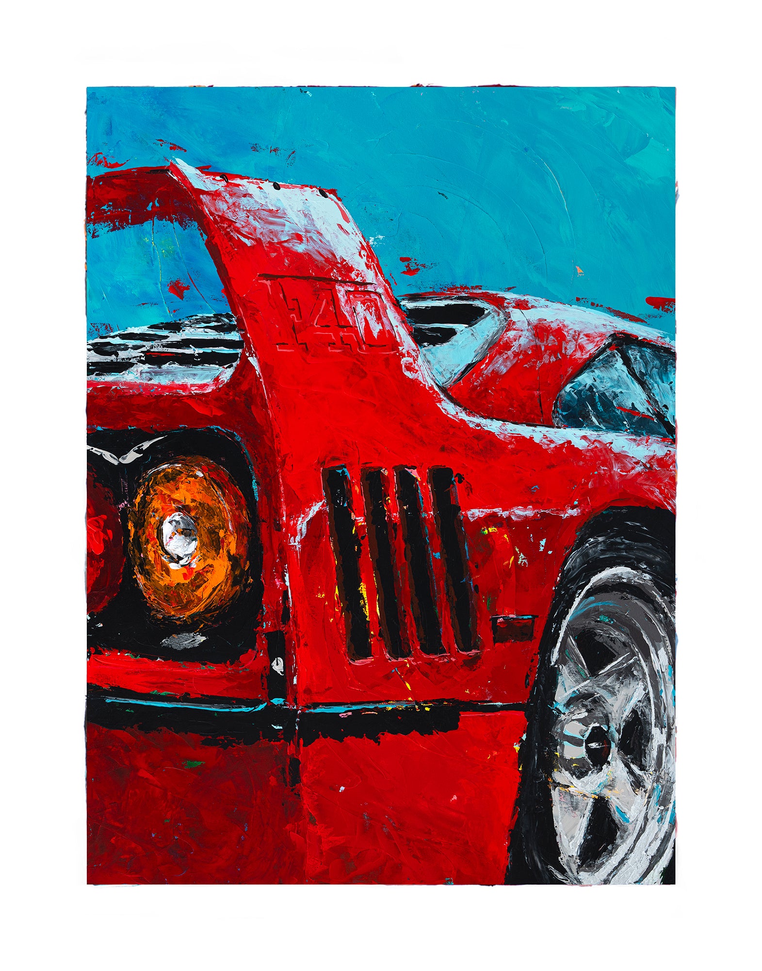 Scuderia: F40 by Lyn Hiner Studios – Esoteric Car Care