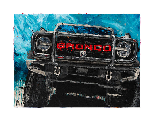 GW's Pony by Lyn Hiner Studios - Ford Bronco