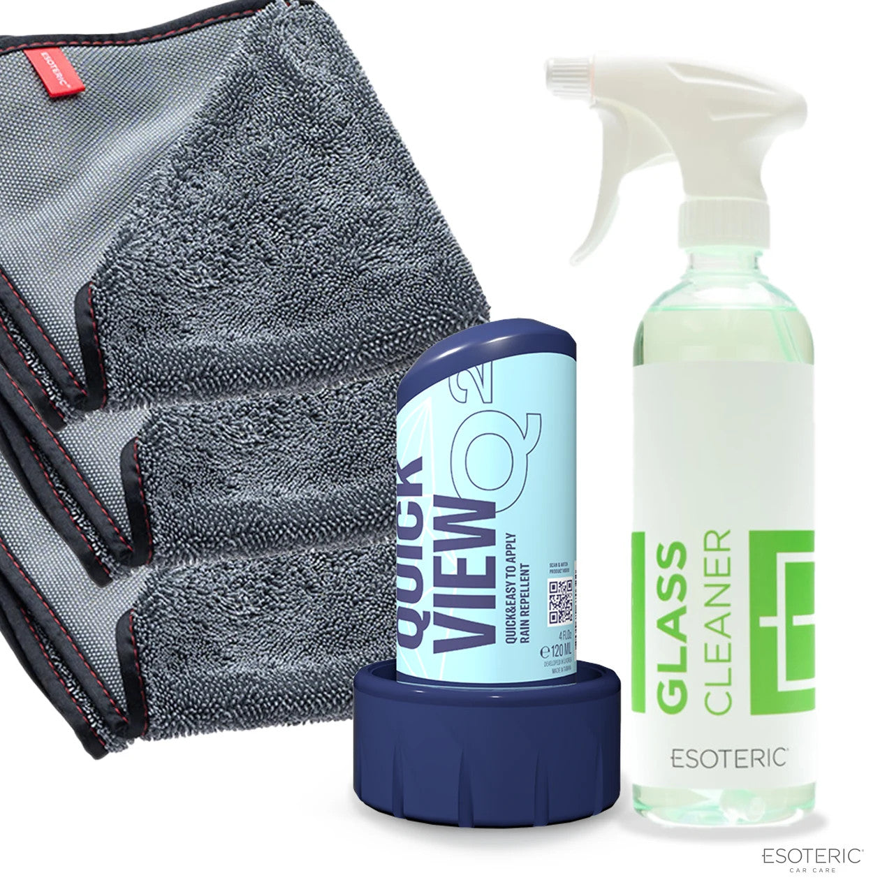 Gyeon QuickView Glass Coating Kit Esoteric Car Care Gyeon QuickView Glass Coating Kit Esoteric Car Care