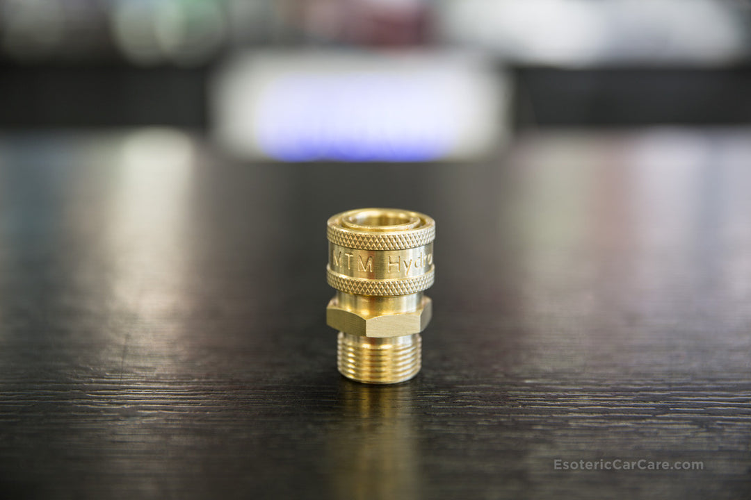 MTM Hydro M22 15mm Male Brass Coupler Pressure Washer Adapter