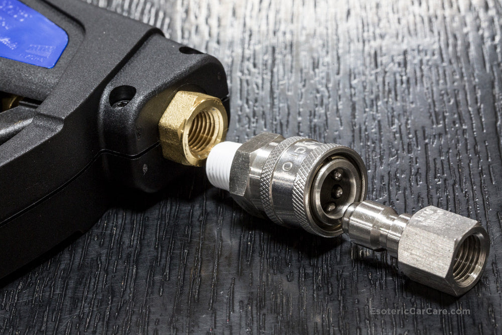 MTM Hydro Stainless Quick Connect Plug (Female 1/4")