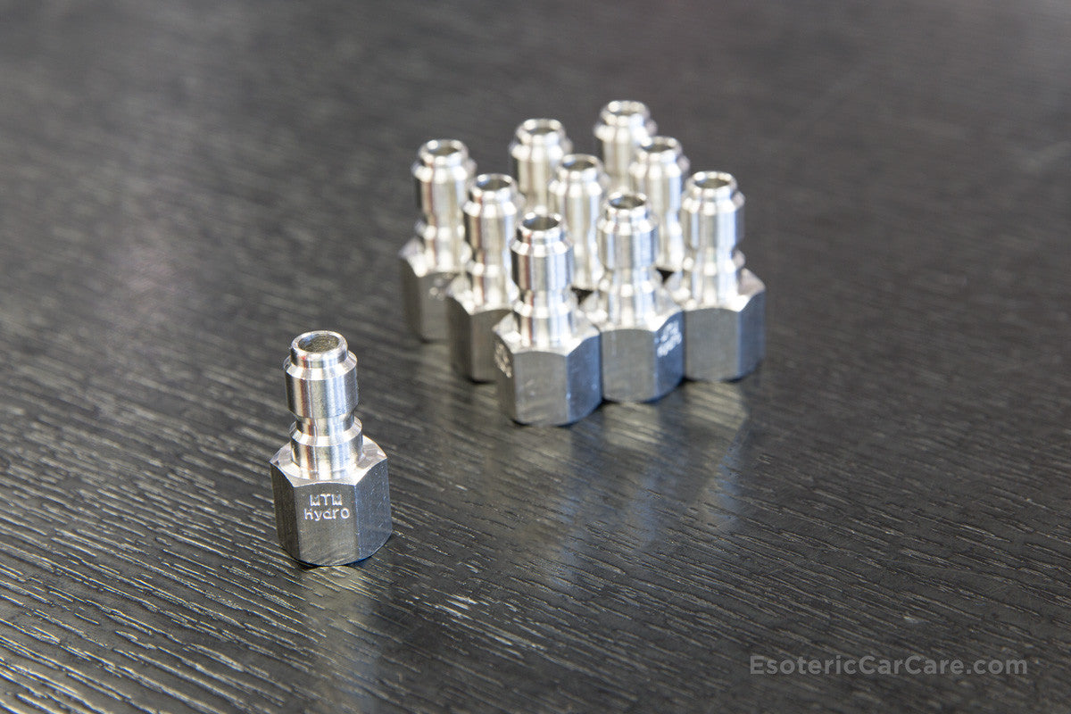 MTM Hydro Stainless Quick Connect Plug (Female 1/4")