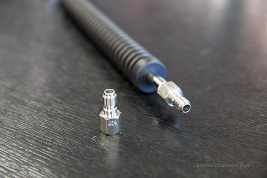 MTM Hydro Stainless Quick Connect Plug (Female 1/4")
