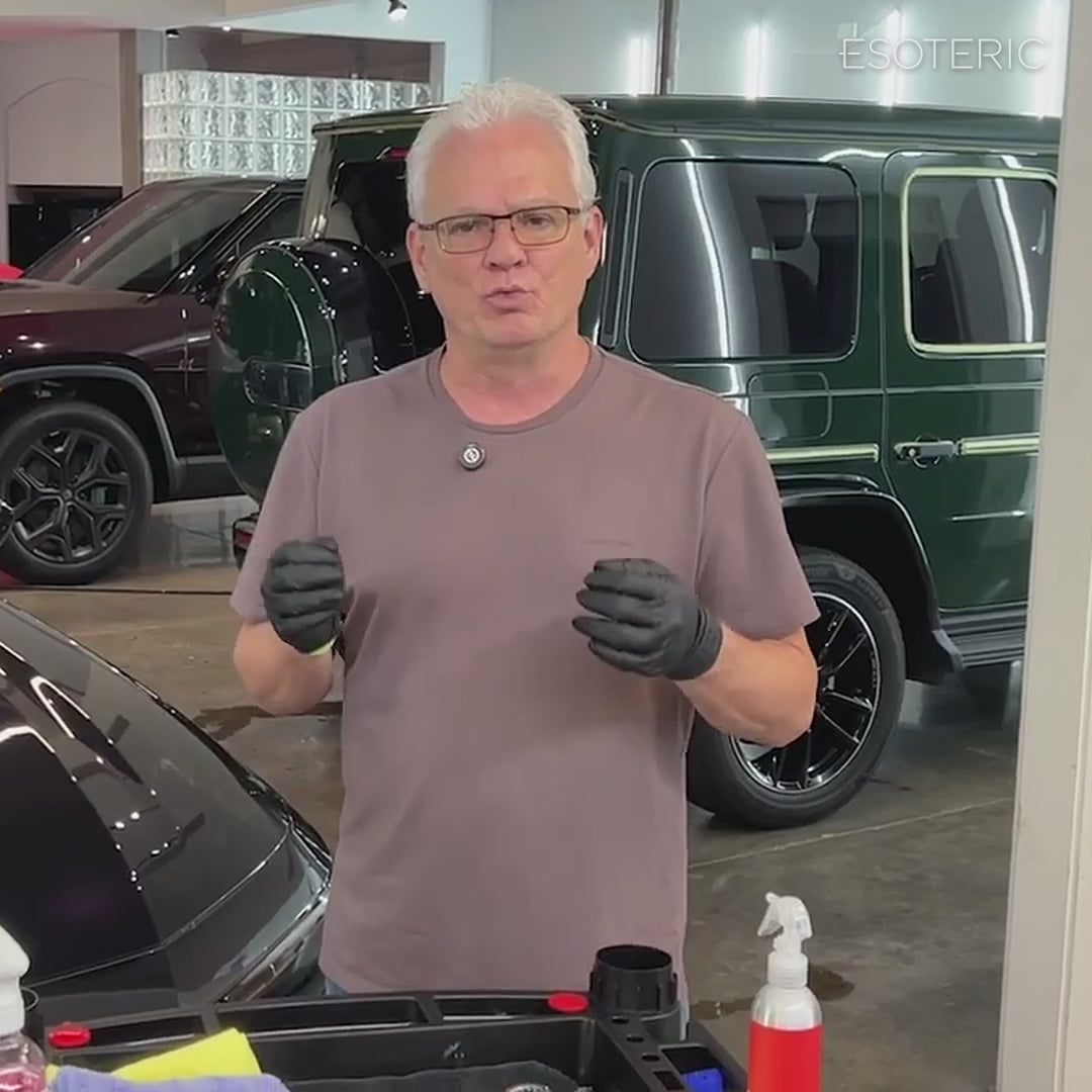 ESOTERIC Spray Coating: Prep before you spray coat