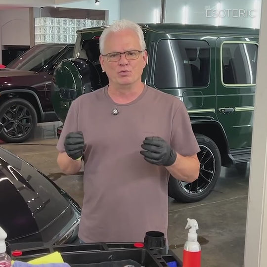 ESOTERIC Spray Coating: Prep before you spray coat