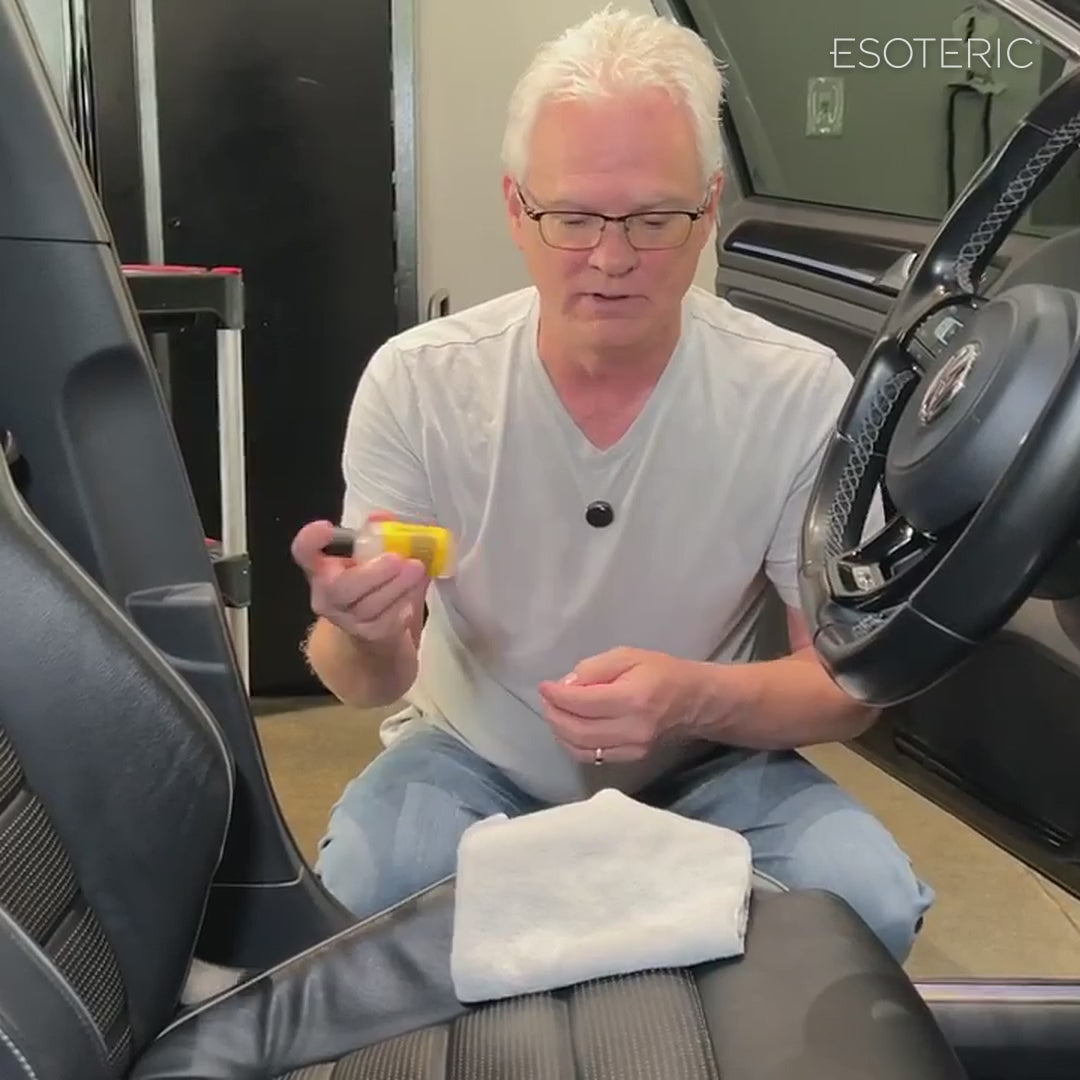 ESOTERIC Leather Coating: How to apply leather coating