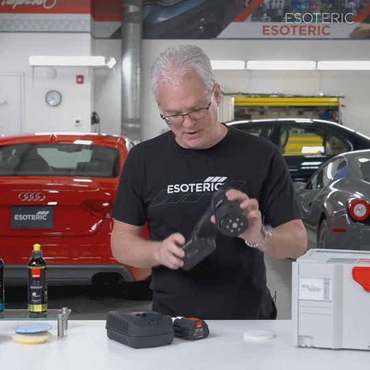Rupes Bigfoot HLR75 Mini iBrid Polisher Kit &amp; Case: Base machine or full kit?