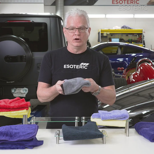 ESOTERIC Glass Cleaning Microfiber Towels: Why you need more than one glass towel