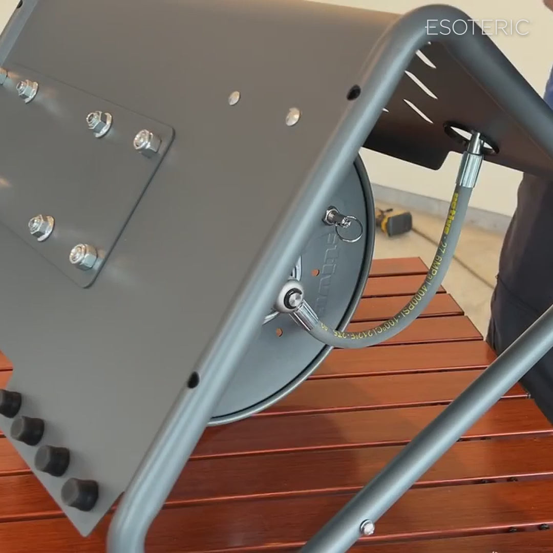 How to install the Active hose reel wall mount