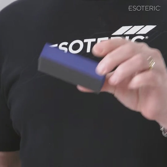 Gyeon Q2M Microfiber Applicator EVO 2-Pack: Cut a slit in your block