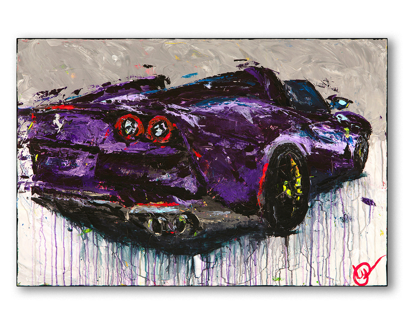 Viola by Lyn Hiner Studios - Ferrari 812 GTS – Esoteric Car Care